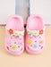 Pantuflas para niñas florales de moda y lindas, transpirables y antideslizantes - Quierox - Tienda Online