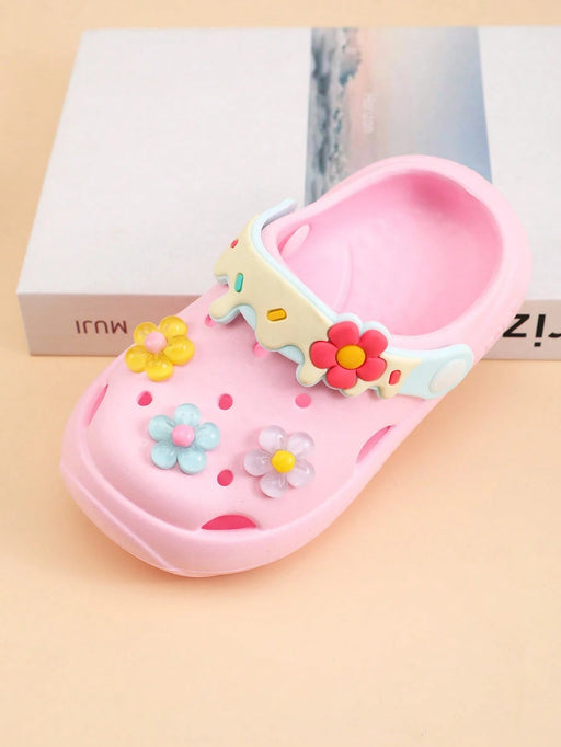 Pantuflas para niñas florales de moda y lindas, transpirables y antideslizantes - Quierox - Tienda Online