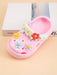 Pantuflas para niñas florales de moda y lindas, transpirables y antideslizantes - Quierox - Tienda Online
