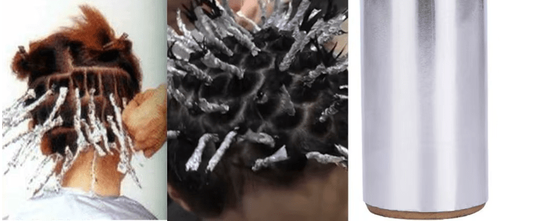 Papel de aluminio permanente para separar manchas, suministros de peluquería - Quierox - Tienda Online