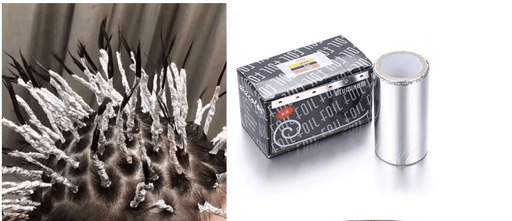 Papel de aluminio permanente para separar manchas, suministros de peluquería - Quierox - Tienda Online