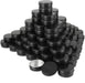 Paquete de 100 latas redondas con tapa de rosca, latas de metal de aluminio, recipientes - Quierox - Tienda Online