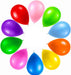 Paquete de 15 globos de 10 colores sultidos - Quierox - Tienda Online