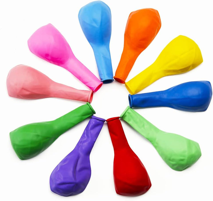 Paquete de 15 globos de 10 colores sultidos - Quierox - Tienda Online