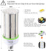 Paquete de 2 bombillas LED de maíz de 60 W, bombillas LED E26/E39 - Quierox - Tienda Online