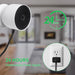 Paquete de 2 cables de alimentación compatibles con Google Nest Cam para exteriores o interiores - Quierox - Tienda Online