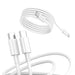 Paquete de 2 cables USB C a USB C de 1 m - Quierox - Tienda Online