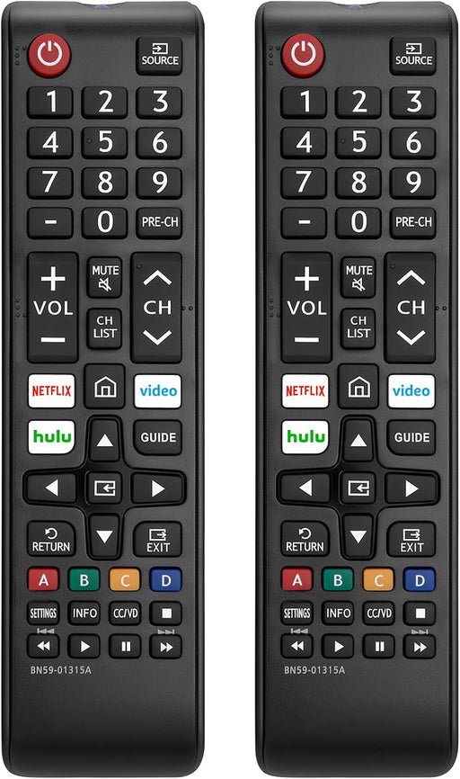 Paquete de 2 Control remoto universal para todos los televisores Samsung - Quierox - Tienda Online