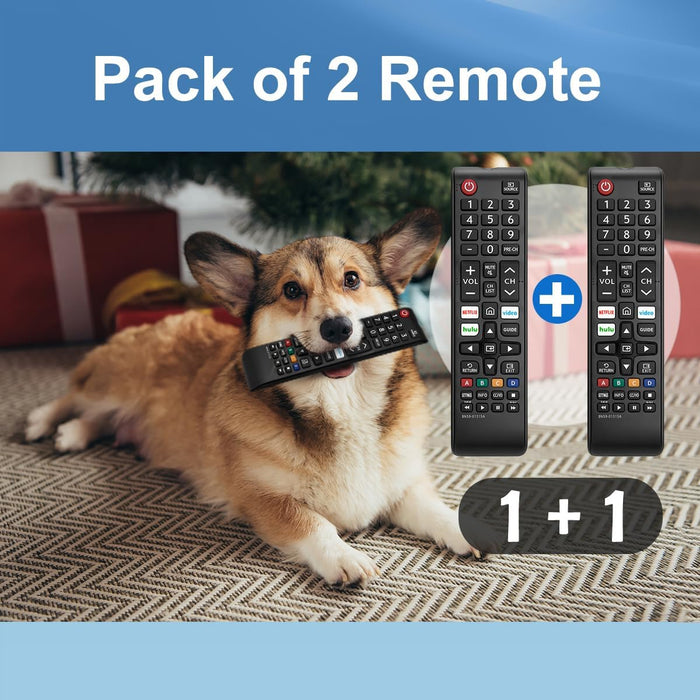 Paquete de 2 Control remoto universal para todos los televisores Samsung - Quierox - Tienda Online