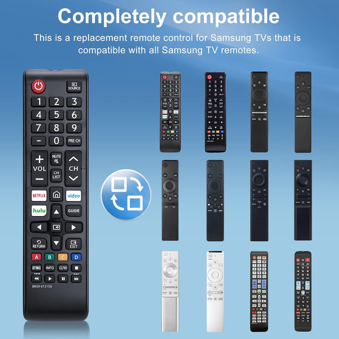 Paquete de 2 Control remoto universal para todos los televisores Samsung - Quierox - Tienda Online