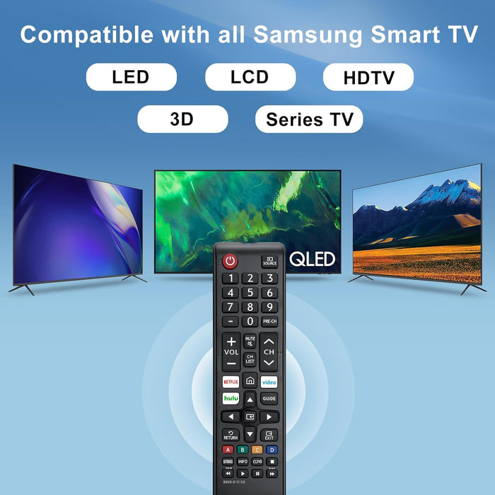 Paquete de 2 Control remoto universal para todos los televisores Samsung - Quierox - Tienda Online
