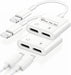 Paquete de 2 Divisores Dual Lightning para iPhone y Adaptador Dongle - Quierox - Tienda Online