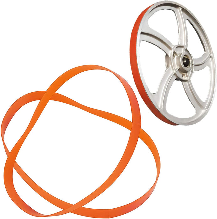 Paquete de 2 neumáticos de sierra de cinta de uretano, se adapta a 9 x 1/2 x 0.95" - Quierox - Tienda Online