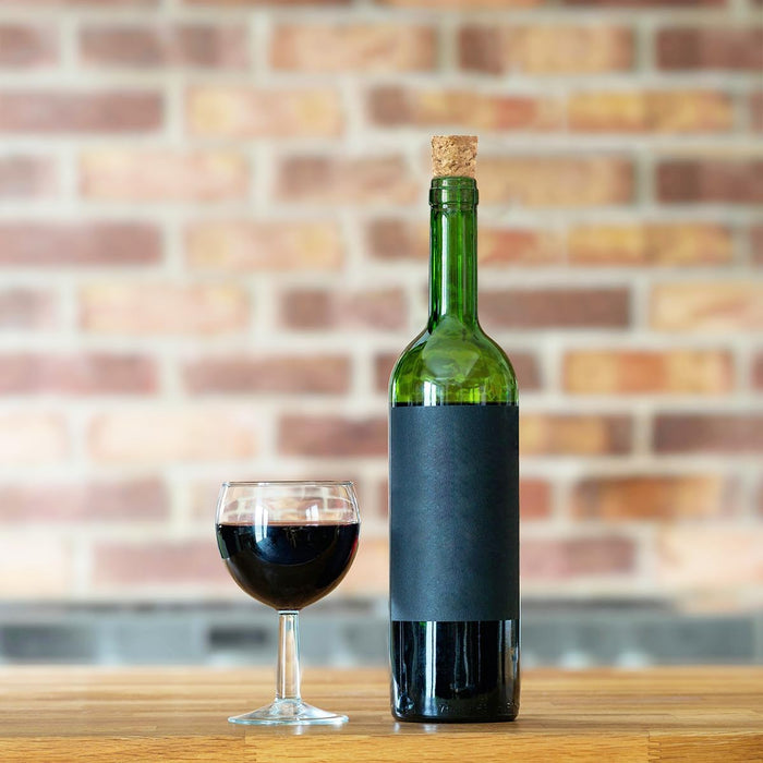 Paquete de 25 tapones de corcho de madera suave natural para botella de vino - Quierox - Tienda Online