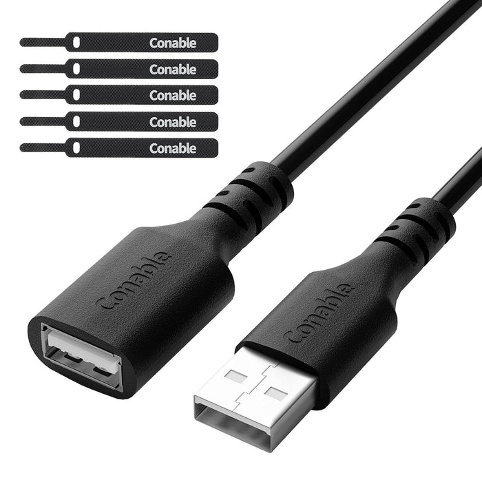 Paquete de 3 cables de extensión USB de 4 pies adaptador USB 2.0 tipo A macho/hembra - Quierox - Tienda Online