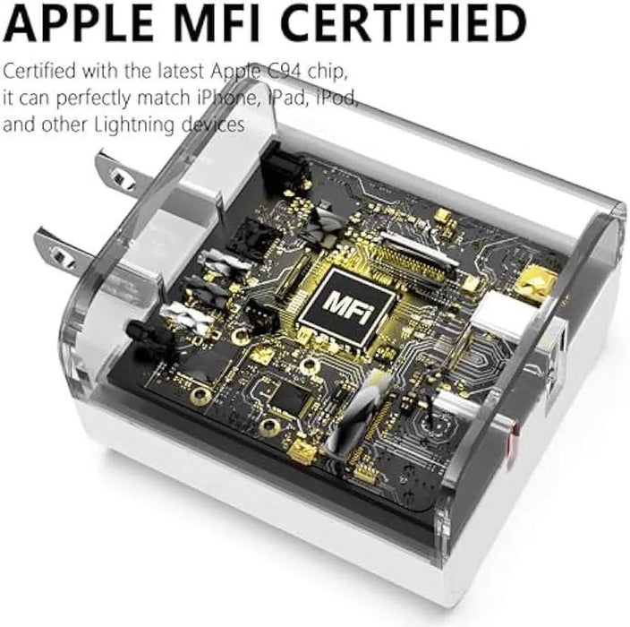 Paquete de 3 cargadores rápidos para iPhone 14, 13 y 12, con certificación MFi - Quierox - Tienda Online