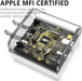 Paquete de 3 cargadores rápidos para iPhone 14, 13 y 12, con certificación MFi - Quierox - Tienda Online