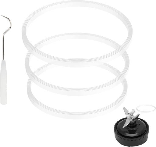Paquete de 3 juntas de goma de repuesto, juntas tóricas blancas para Ninja Pro Blender - Quierox - Tienda Online