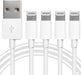 Paquete de 4 cables de carga Lightning a USB con certificación MFi de Apple - Quierox - Tienda Online