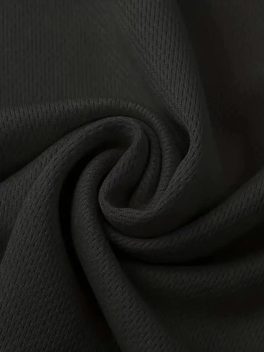 Paquete de 4 camisetas de cuello redondo negras ultraligeras para hombre - Quierox - Tienda Online