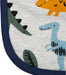Paquete de 4 paños para eructar de felpa con diseño de dinosaurio para bebés niños - Quierox - Tienda Online