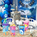 Paquete de 4 Vasos de regalo con tapas para fiestas de tiburón - Quierox - Tienda Online
