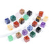 Paquete de 40 cubos de cristal de 10 mm con agujeros de 2 mm - Quierox - Tienda Online