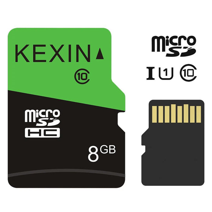 Paquete de 5 Tarjeta Micro SD SDHC Clase 10 de 8 GB con Adaptador para Cámara - Quierox - Tienda Online