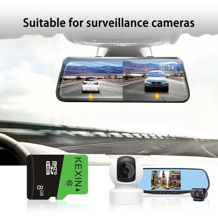 Paquete de 5 Tarjeta Micro SD SDHC Clase 10 de 8 GB con Adaptador para Cámara - Quierox - Tienda Online