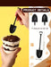 Paquete de 50 mini cucharas de plástico desechables para postres - Quierox - Tienda Online