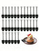 Paquete de 50 mini cucharas de plástico desechables para postres - Quierox - Tienda Online