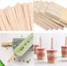 Paquete de 50 palitos de madera para helados - Quierox - Tienda Online