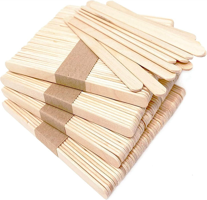 Paquete de 50 palitos de madera para helados - Quierox - Tienda Online