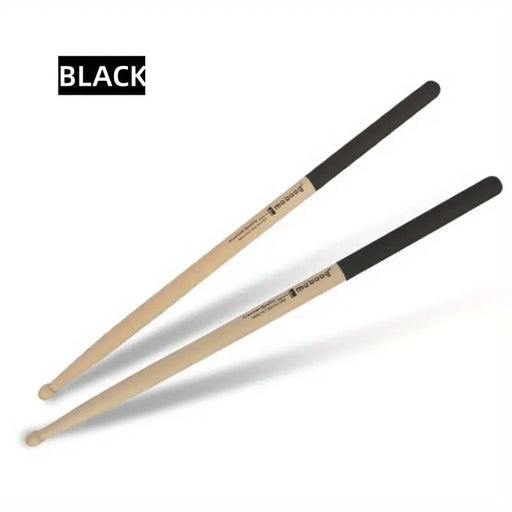 Par de Baquetas de Madera de Arce 5A con Mangos de Goma Antideslizantes - Quierox - Tienda Online