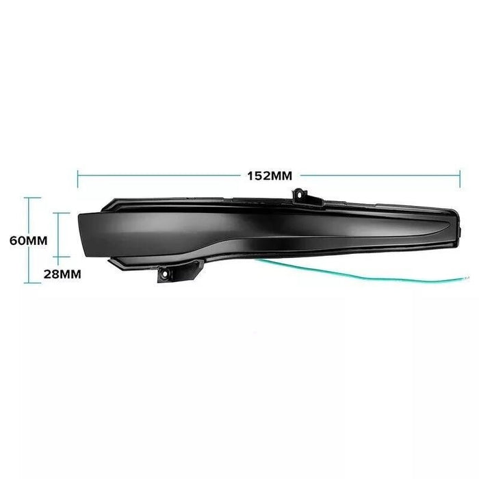 Par de luces de espejo lateral con señal de giro dinámica LED para Mercedes Benz W205 X253 W213 W222 - Quierox - Tienda Online