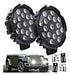 Par Faros Redondo 17 Led Cree 7 Pulgadas 51w Jeep 4x4 - Quierox - Tienda Online
