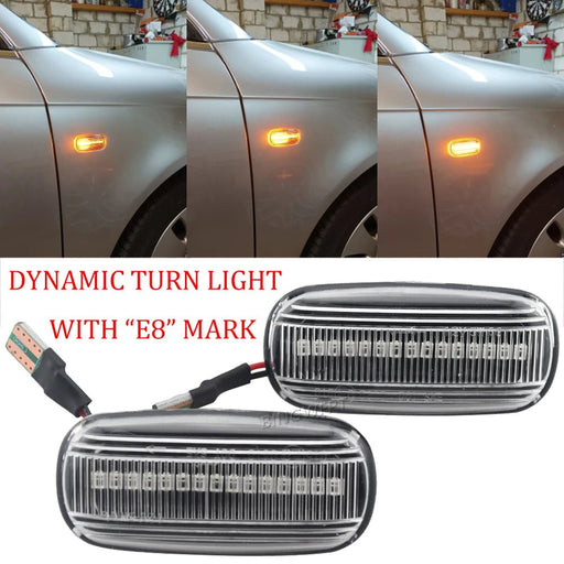 Para Audi A3 S3 8P 2004 - 2008 luz intermitente dinámica LED - Quierox - Tienda Online