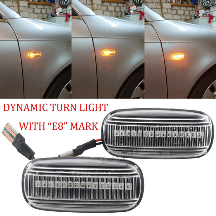 Para Audi A3 S3 8P 2004 - 2008 luz intermitente dinámica LED - Quierox - Tienda Online