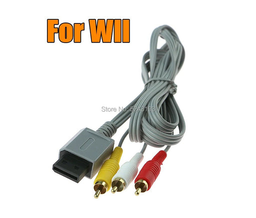 Para Nintendo Wii Cable de juego portátil gris de 1,8 m principal 480p para Wii HDTV - Quierox - Tienda Online