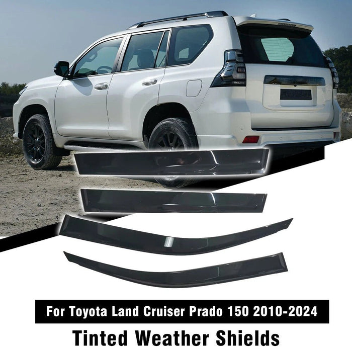Para Toyota Land Cruiser Prado 2010 - 2024 Visera de ventana Protector - Quierox - Tienda Online