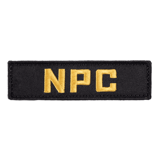 Parche bordado 11x3 , NPC - Quierox - Tienda Online