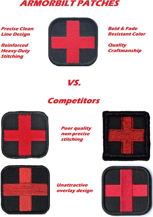 Parche de moral de primeros auxilios para médicos, bordado, perfecto para bolsa desprendible - Quierox - Tienda Online