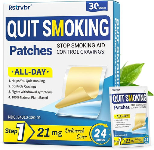 Parches de Nicotina para Dejar de Fumar 21mg, 30 parches - Quierox - Tienda Online