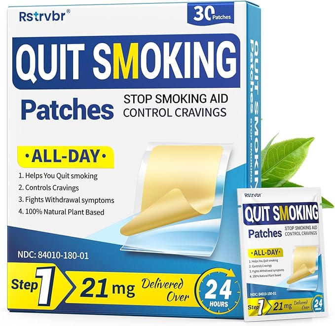 Parches de Nicotina para Dejar de Fumar 21mg, 30 parches - Quierox - Tienda Online