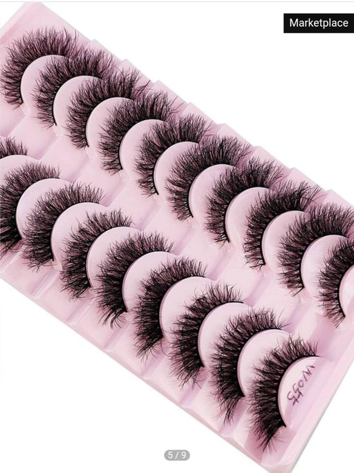 pares de pestañas postizas W055 - Quierox - Tienda Online