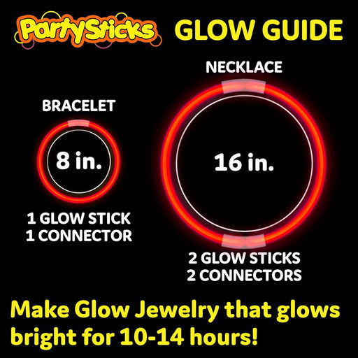 PartySticks - Barras luminosas rojas para fiestas - Quierox - Tienda Online