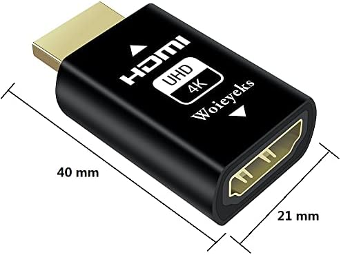 Paso de emulador HDMI EDID para conmutadores KVM - 4K / PACK DE 3 - Quierox - Tienda Online