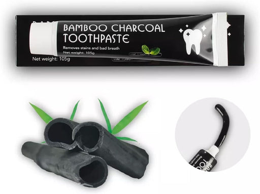 Pasta de dientes blanqueadora de dientes de carbón de bambú - Quierox - Tienda Online
