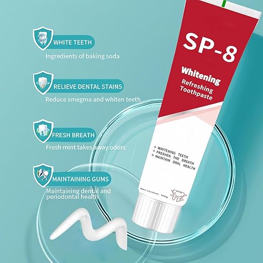 Pasta de dientes probiótica Sp 8,uidado de limpieza profunda - Quierox - Tienda Online