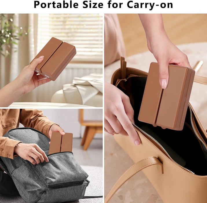 Pastillero diario FYY, 2 piezas, 7 compartimentos, portátil - Quierox - Tienda Online